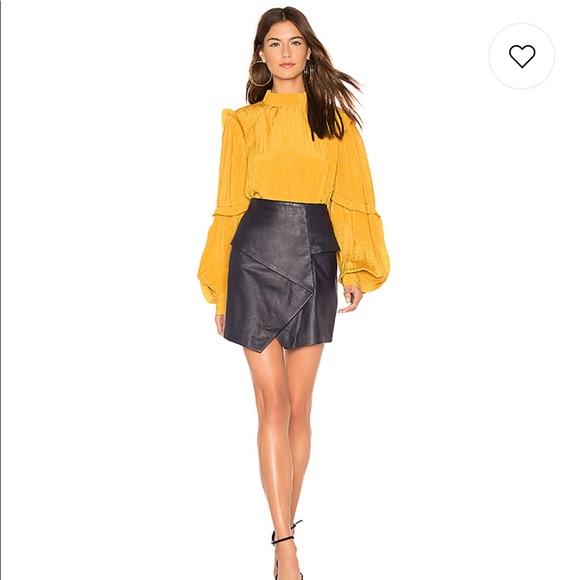 Joie Dresses & Skirts - Joie leather skirt